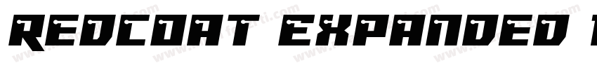 Redcoat Expanded It字体转换